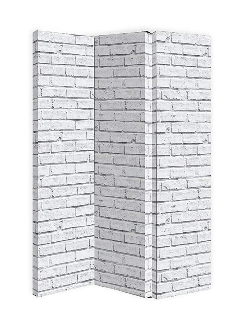 Arthouse White Brick Room Divider Arthouse White Brick Room Divider