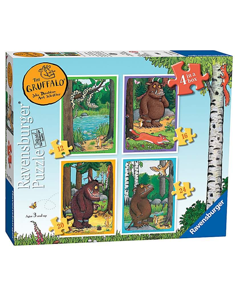 The Gruffalo Jigsaw 4 in Box The Gruffalo Jigsaw 4 in Box