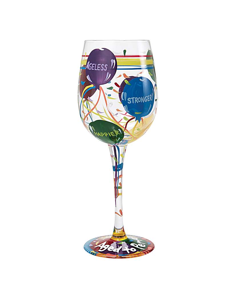 Lolita Aged to Perfection Wine Glass Lolita Aged to Perfection Wine Glass