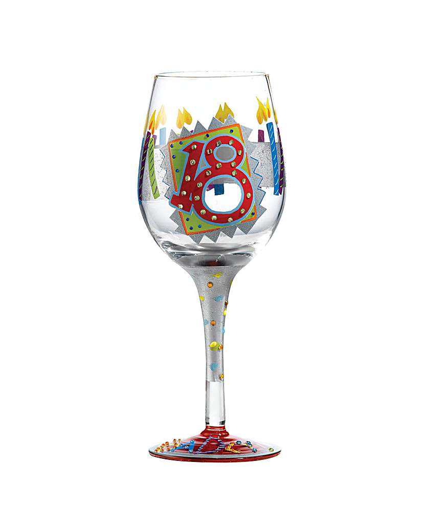 Lolita 18th Birthday Standard Wine Glass Lolita 18th Birthday Standard Wine Glass