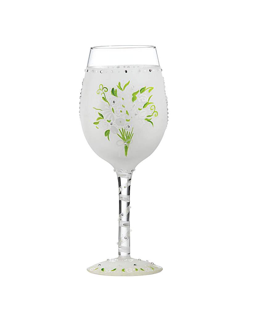 Lolita Wedding Bouquet Wine Glass Lolita Wedding Bouquet Wine Glass