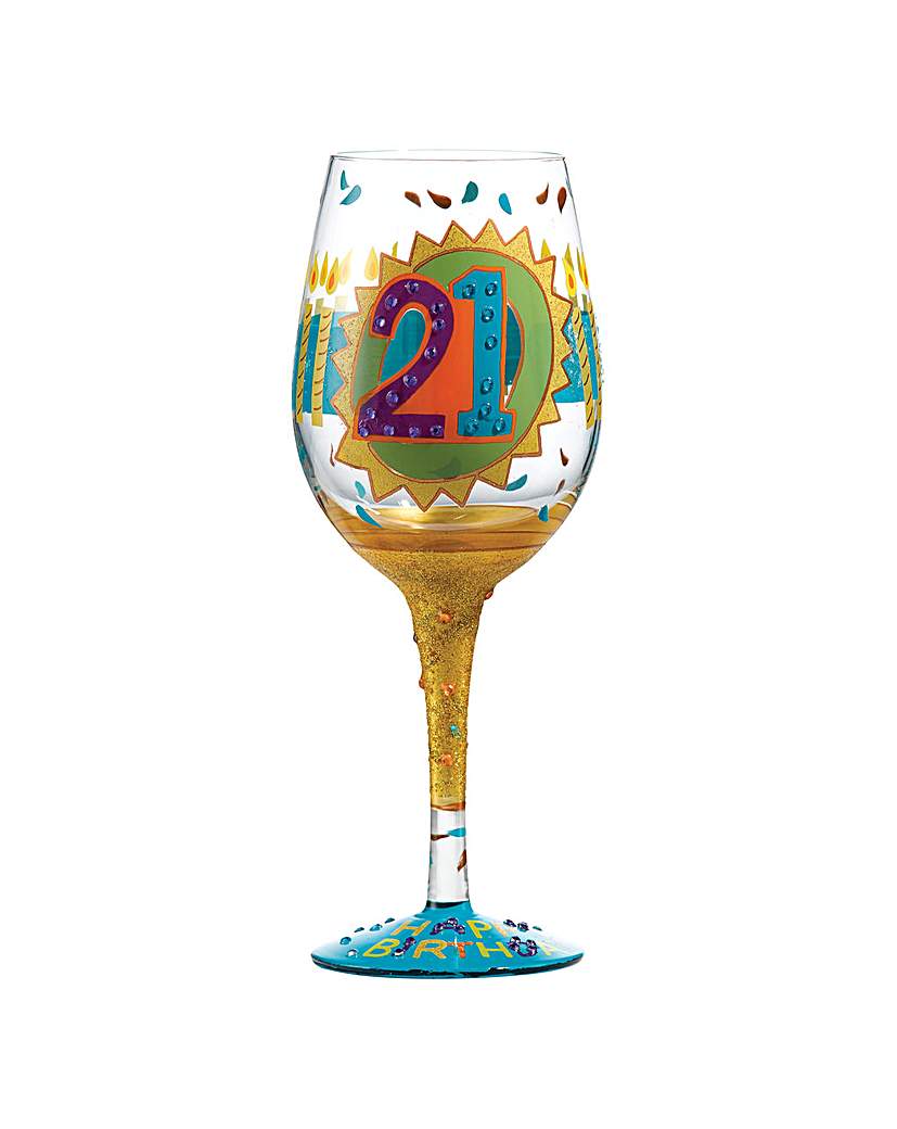 Lolita 21st Birthday Standard Wine Glass Lolita 21st Birthday Standard Wine Glass