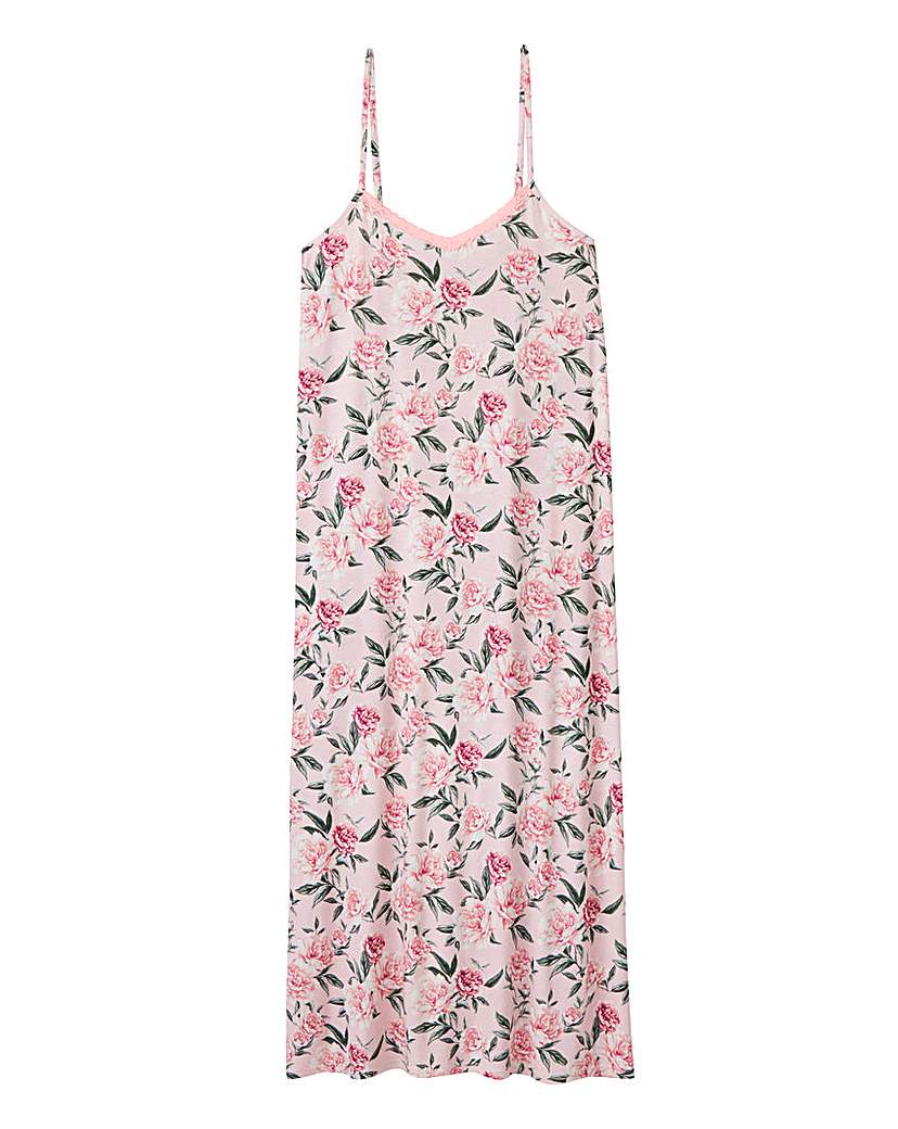Pretty Secrets Viscose Maxi Nightie L48 Pretty Secrets Viscose Maxi Nightie L48