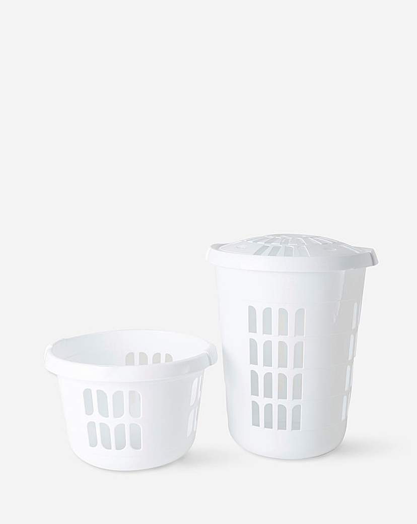 Wham Laundry Round Laundry Basket Set