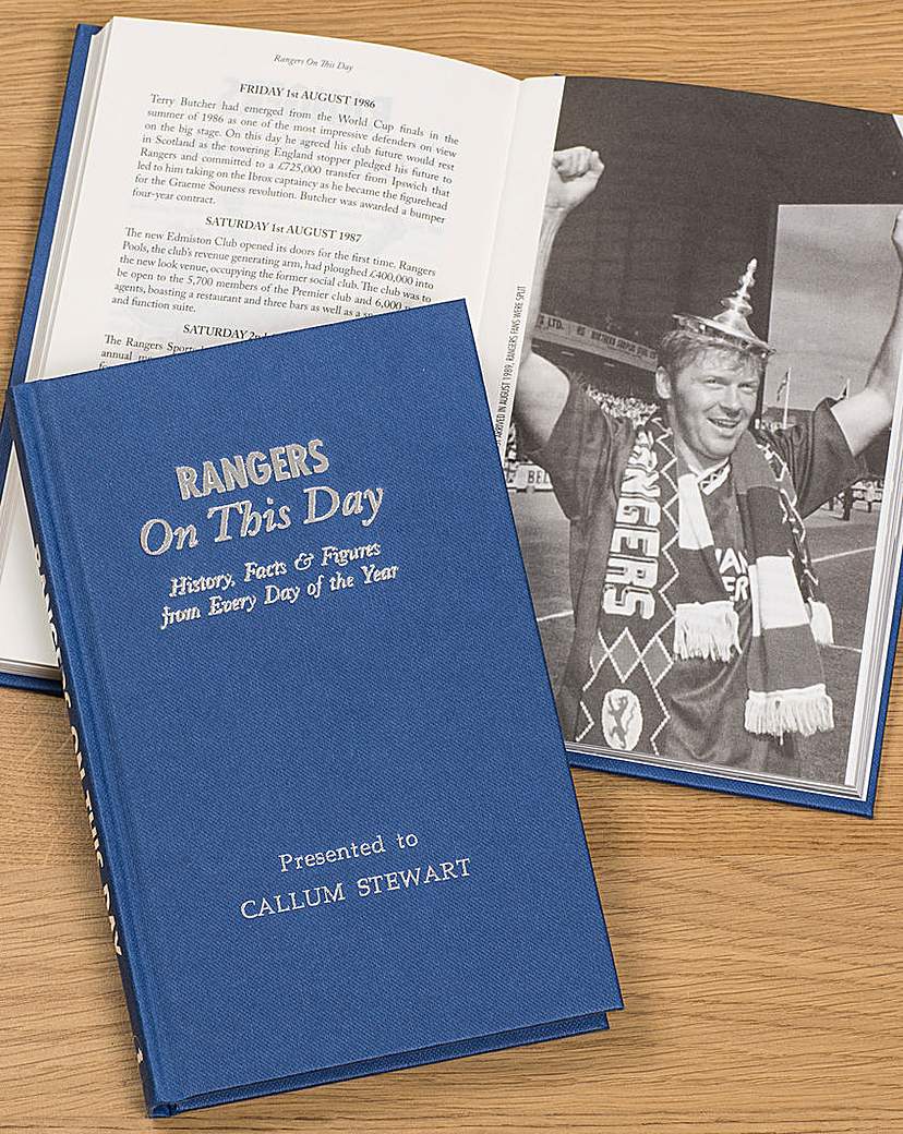 Personalised On This Day Football Book Personalised On This Day Football Book