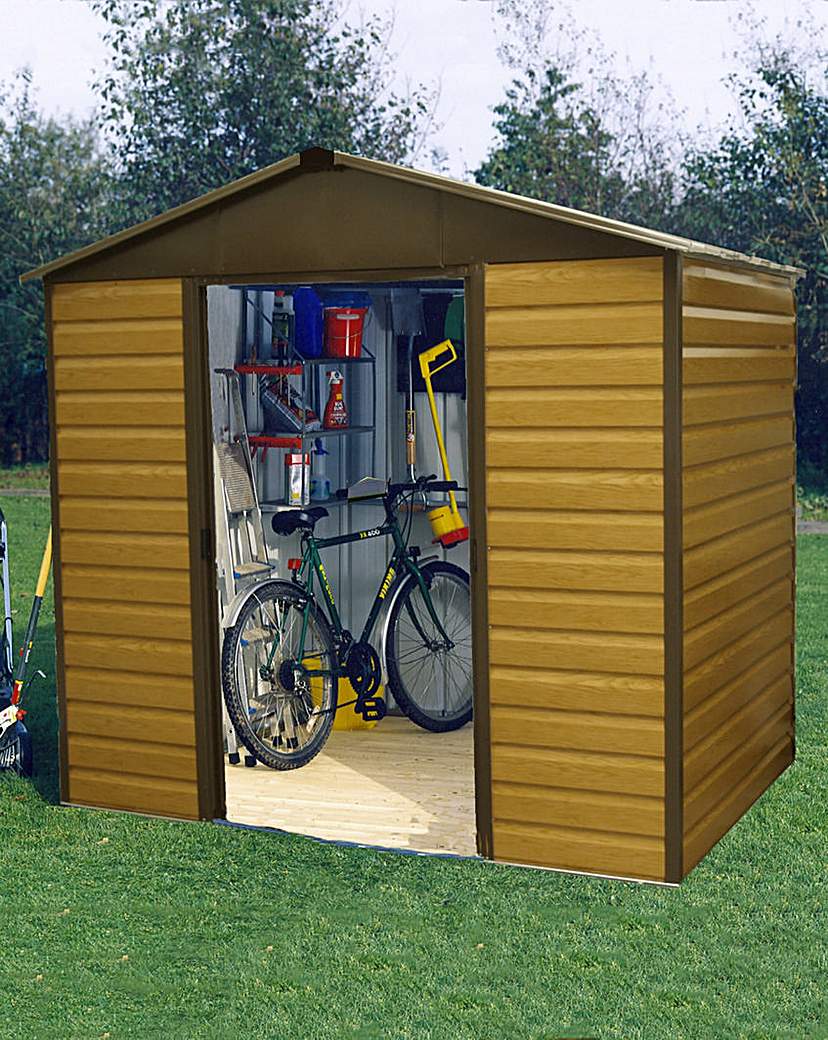 Yardmaster 10x12ft Woodgrain-effect Shed Yardmaster 10x12ft Woodgrain-effect Shed