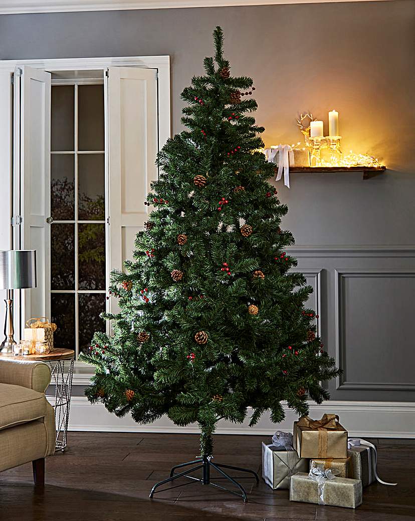 Woodcote Spruce Tree With Berry & Cone Woodcote Spruce Tree With Berry & Cone