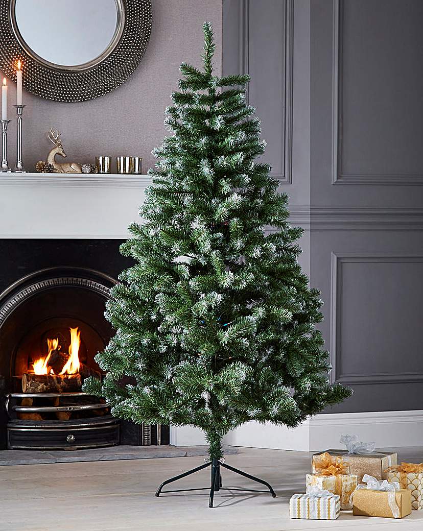 Woodcote Spruce Flocked Tree Woodcote Spruce Flocked Tree