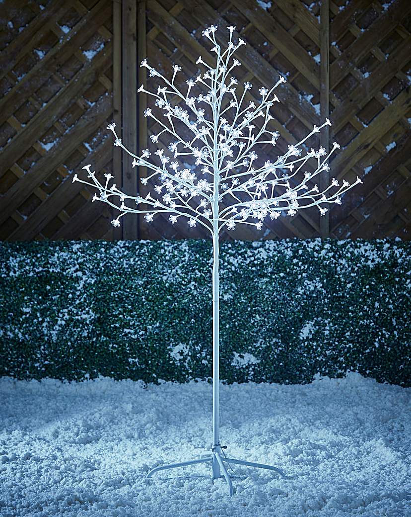 White Blossom Twinkling Tree White Blossom Twinkling Tree