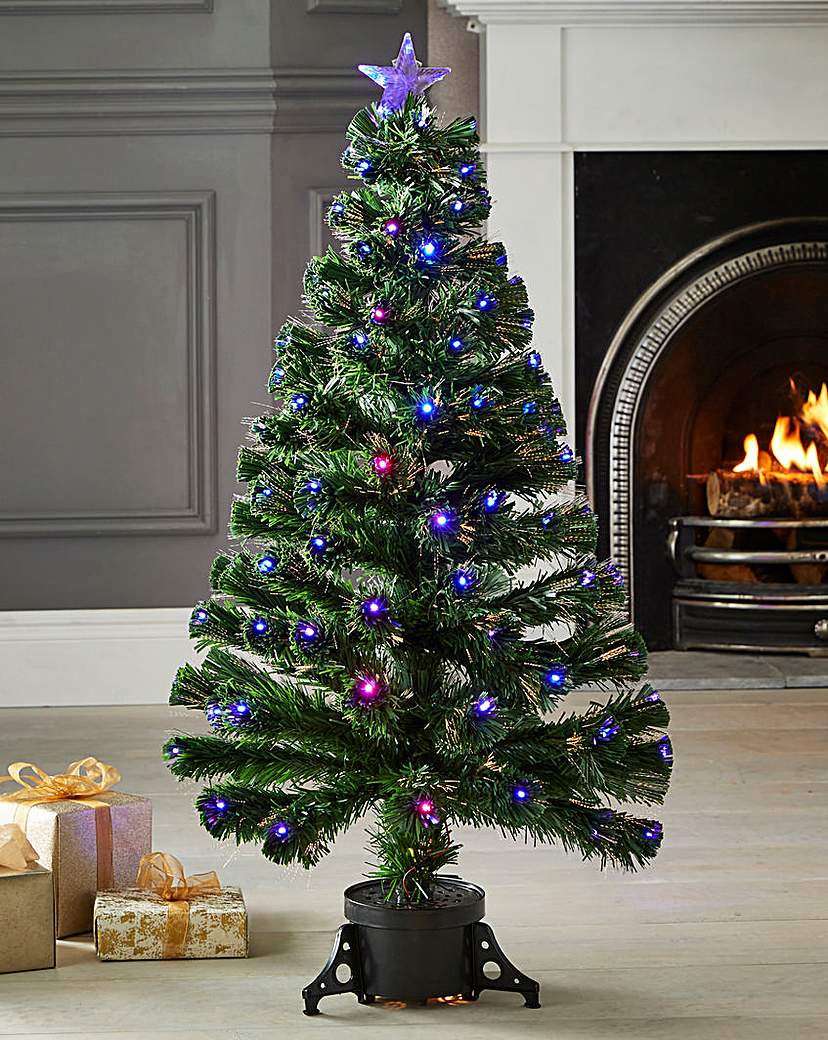 Pre-Lit Colour Changing Tree F-Optic Tip Pre-Lit Colour Changing Tree F-Optic Tip