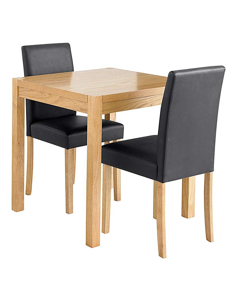 Oakham Dining Table and 2 Mia Chairs Oakham Dining Table and 2 Mia Chairs