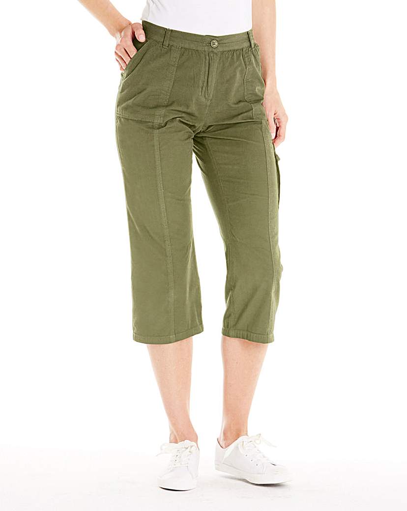 Cropped Combat Trousers | Divanti