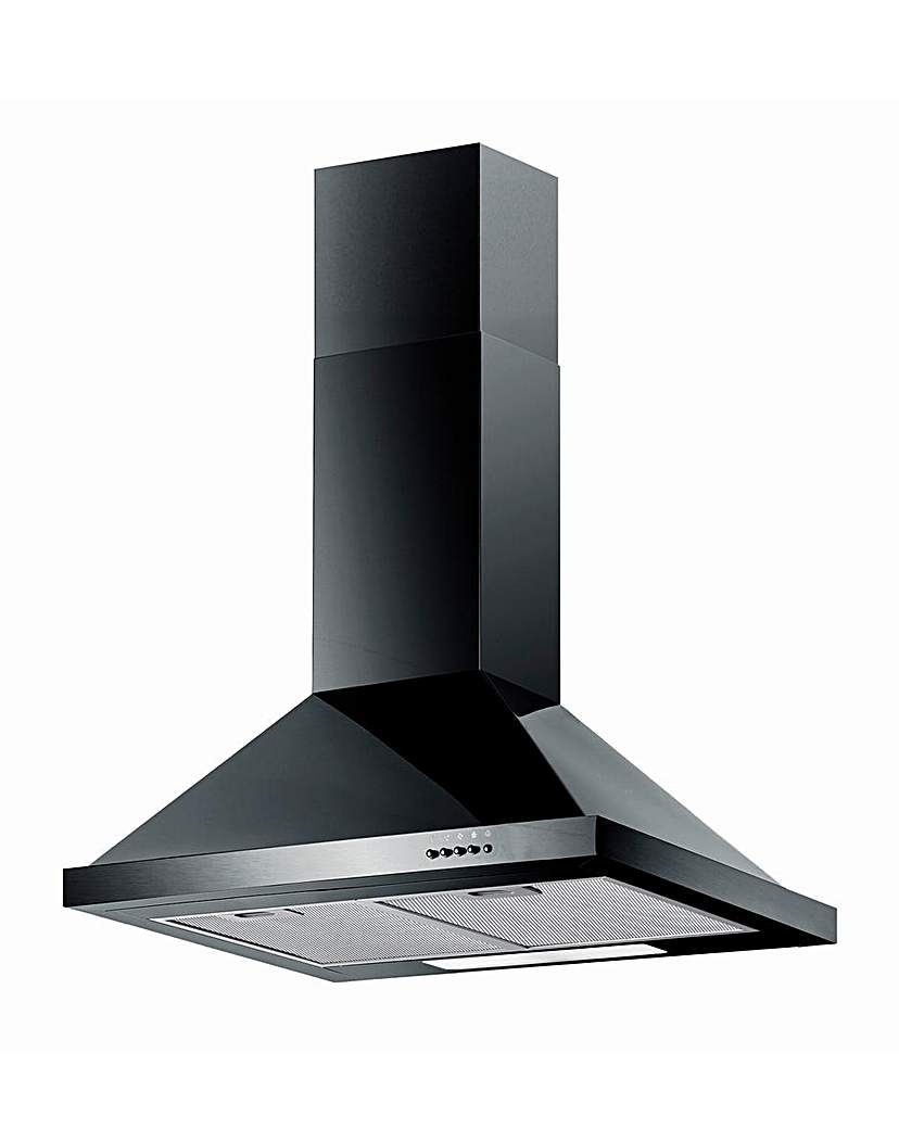 Baumatic 60cm Chimney Hood Black Baumatic 60cm Chimney Hood Black