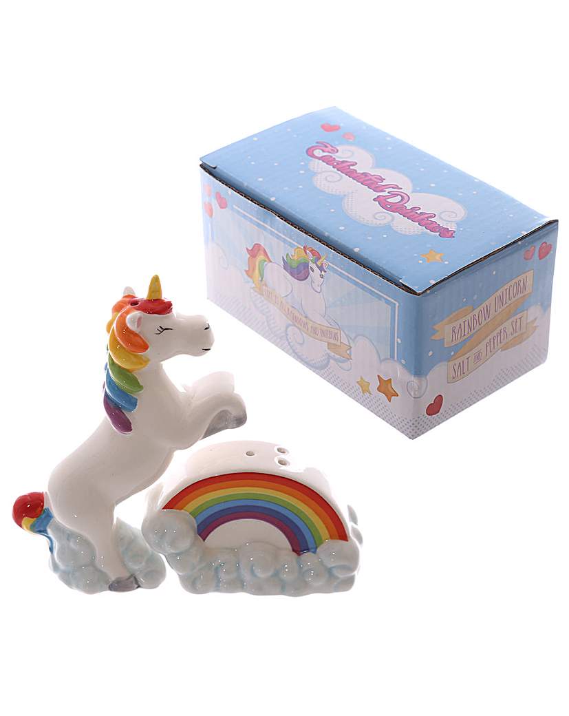 Salt & Pepper Set - Unicorn Rainbow Salt & Pepper Set - Unicorn Rainbow