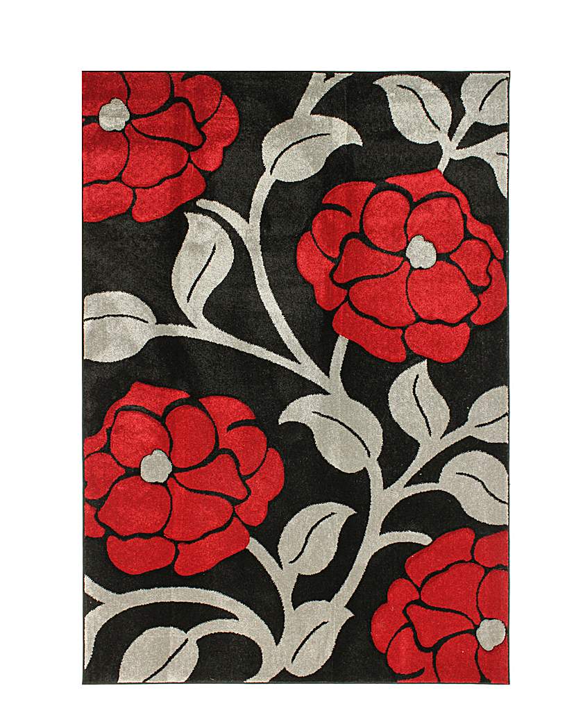 Hand-carved Vine Design Rug Hand-carved Vine Design Rug