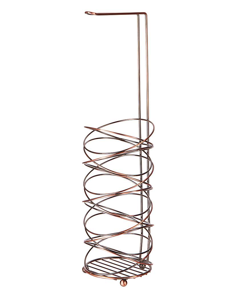 Copper Bird's Nest Toilet Roll Holder Copper Bird's Nest Toilet Roll Holder