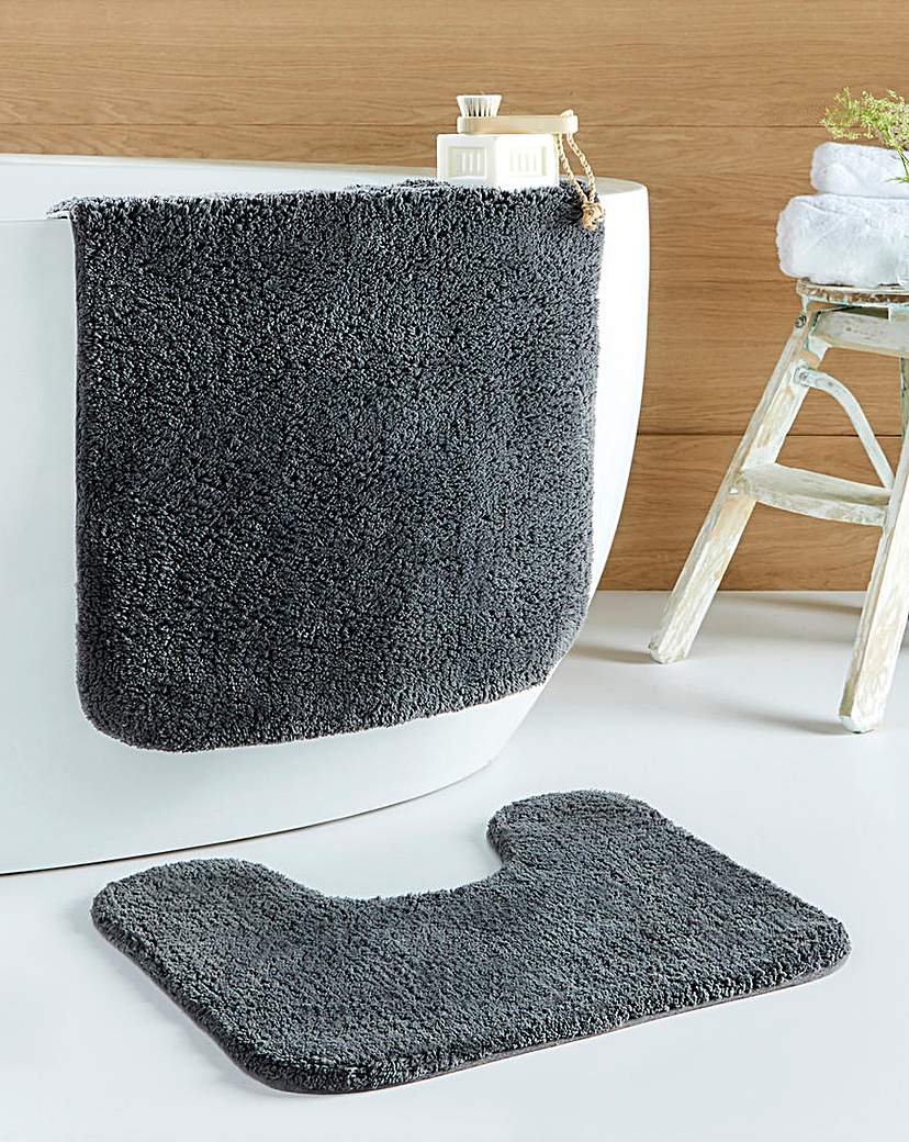 Cotton Supersoft Bath Mat 2 Piece Set Cotton Supersoft Bath Mat 2 Piece Set