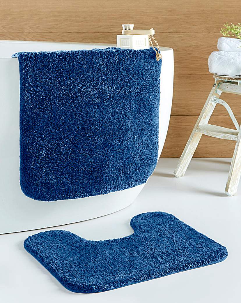 Cotton Supersoft Bath Mat 2 Piece Set Cotton Supersoft Bath Mat 2 Piece Set