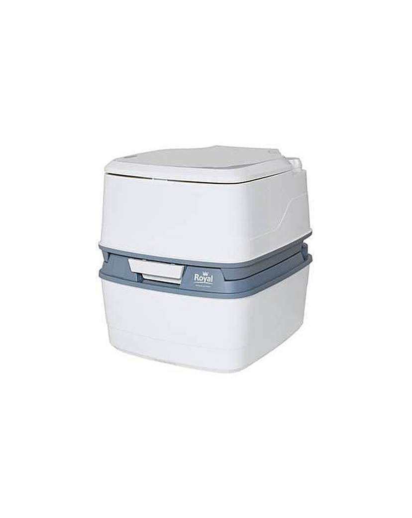 Royal Portable Toilet and Solution Set. Royal Portable Toilet and Solution Set.