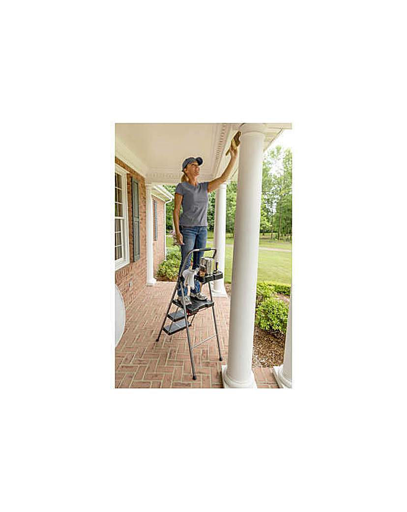 3 Step Steel Ladder And Tool Tray 3 Step Steel Ladder And Tool Tray