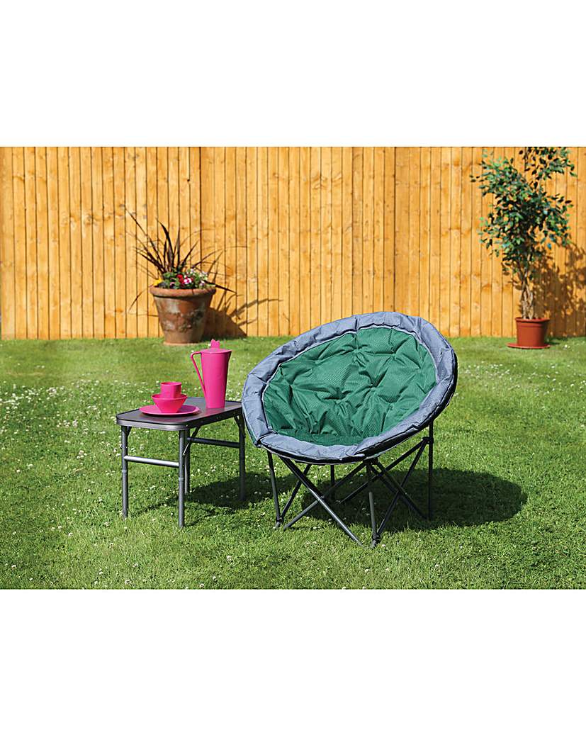 Deluxe range medium green moon chair Deluxe range medium green moon chair