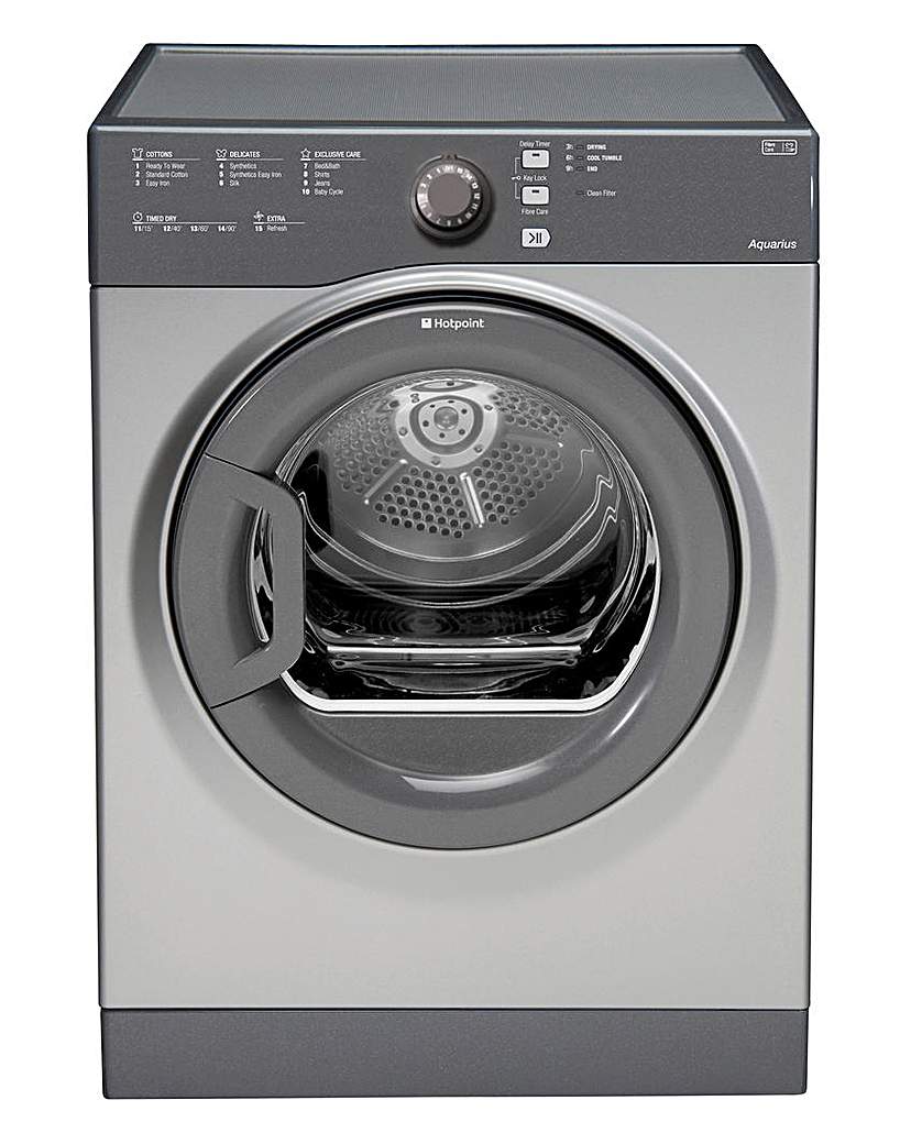 Hotpoint 7kg Vented Dryer Graphite Hotpoint 7kg Vented Dryer Graphite