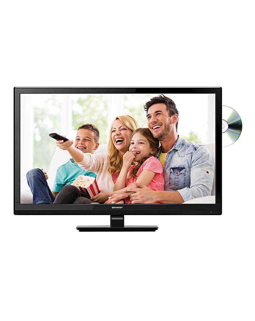 Sharp 24in LED/DVD Combi Black TV Sharp 24in LED/DVD Combi Black TV