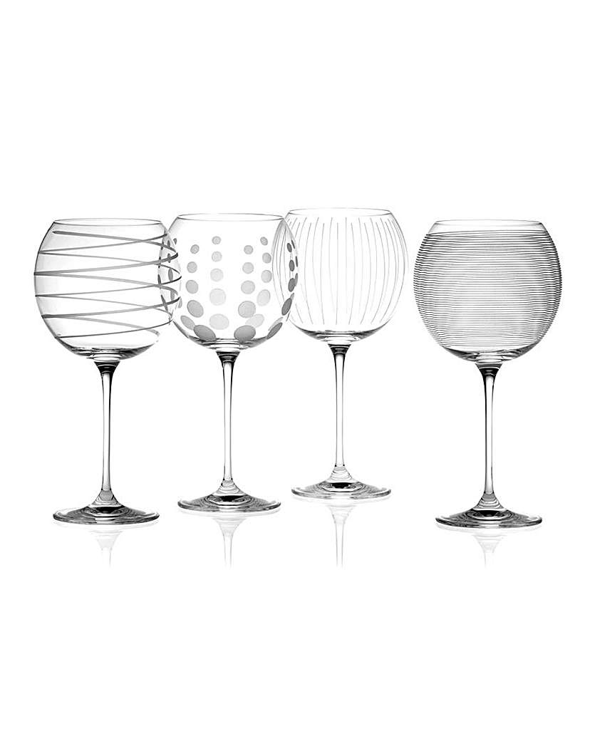 Mikasa Cheers Set of 4 Balloon Glasses Mikasa Cheers Set of 4 Balloon Glasses