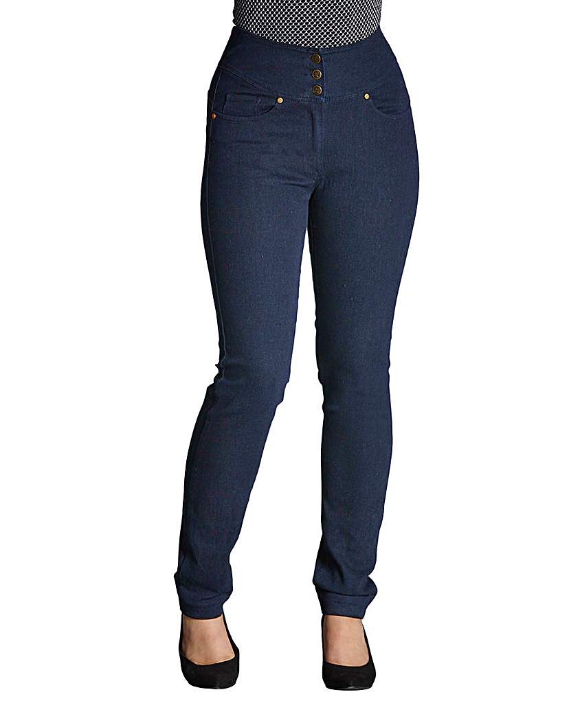 Waist Smoother Slim Leg Jeans Reg Waist Smoother Slim Leg Jeans Reg