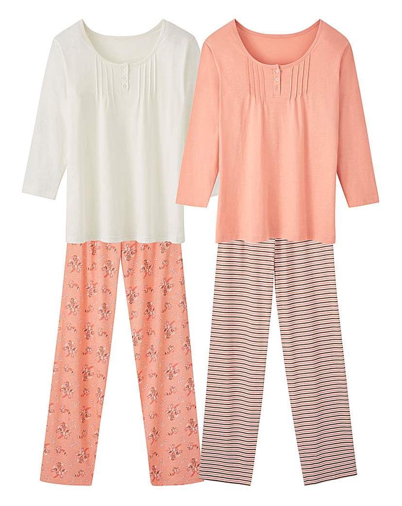 Pretty Secrets Pack of 2 Pyjamas Pretty Secrets Pack of 2 Pyjamas