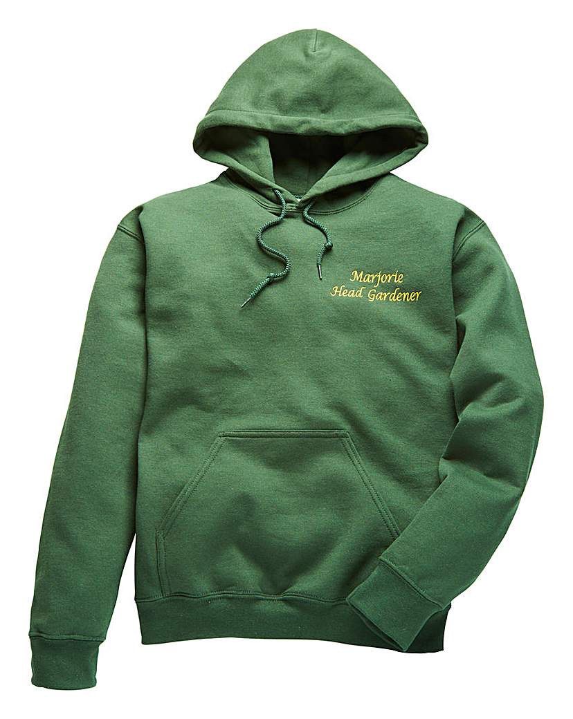 Personalised Head Gardener Hoodie Personalised Head Gardener Hoodie
