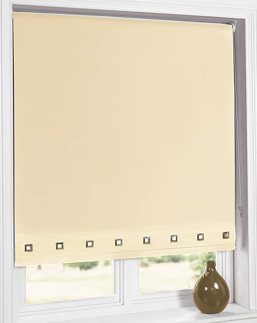 Square Eyelet Roller Blind Square Eyelet Roller Blind
