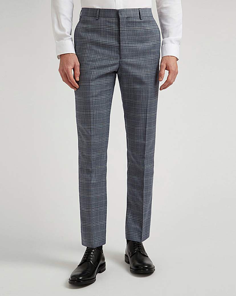 Ted Baker Slim Fit Check Trousers