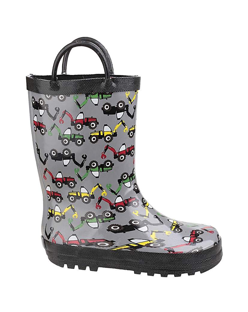 Cotswold Childrens Patterned Puddle Boot Cotswold Childrens Patterned Puddle Boot