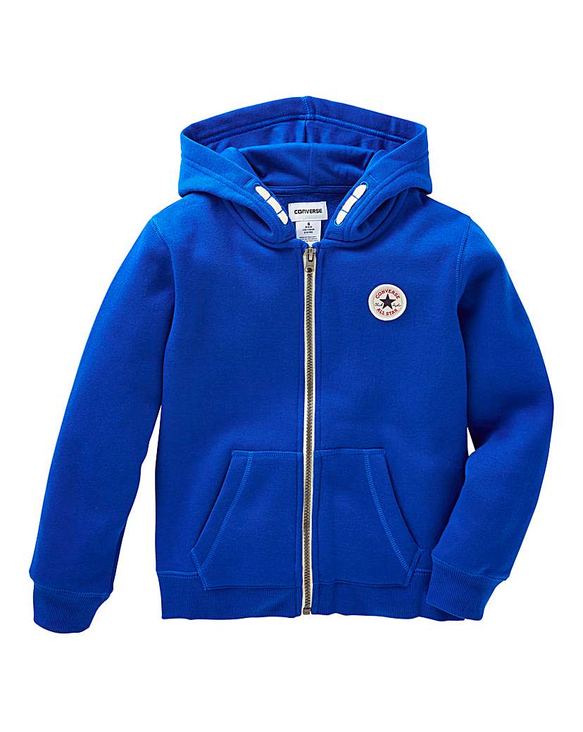 Converse Boys Full Zip Logo Hoodie Converse Boys Full Zip Logo Hoodie
