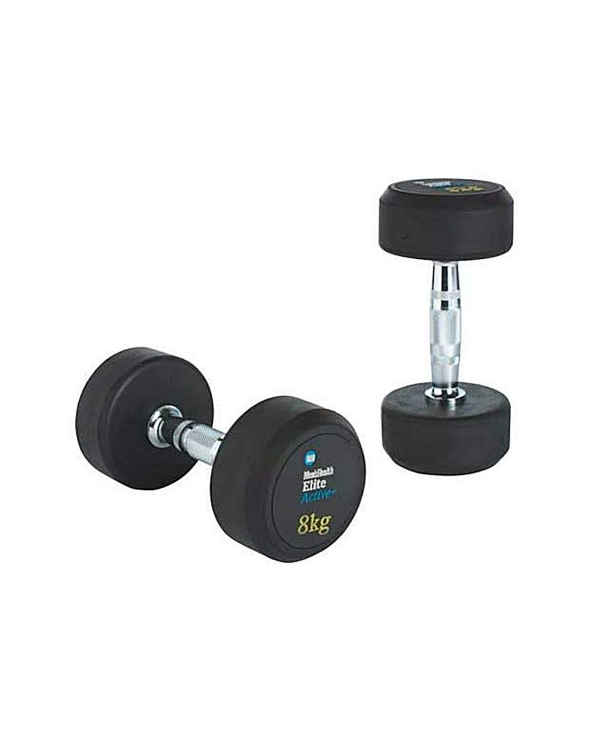 Fixed Weight Dumbbell - 2 x 8kg. Fixed Weight Dumbbell - 2 x 8kg.
