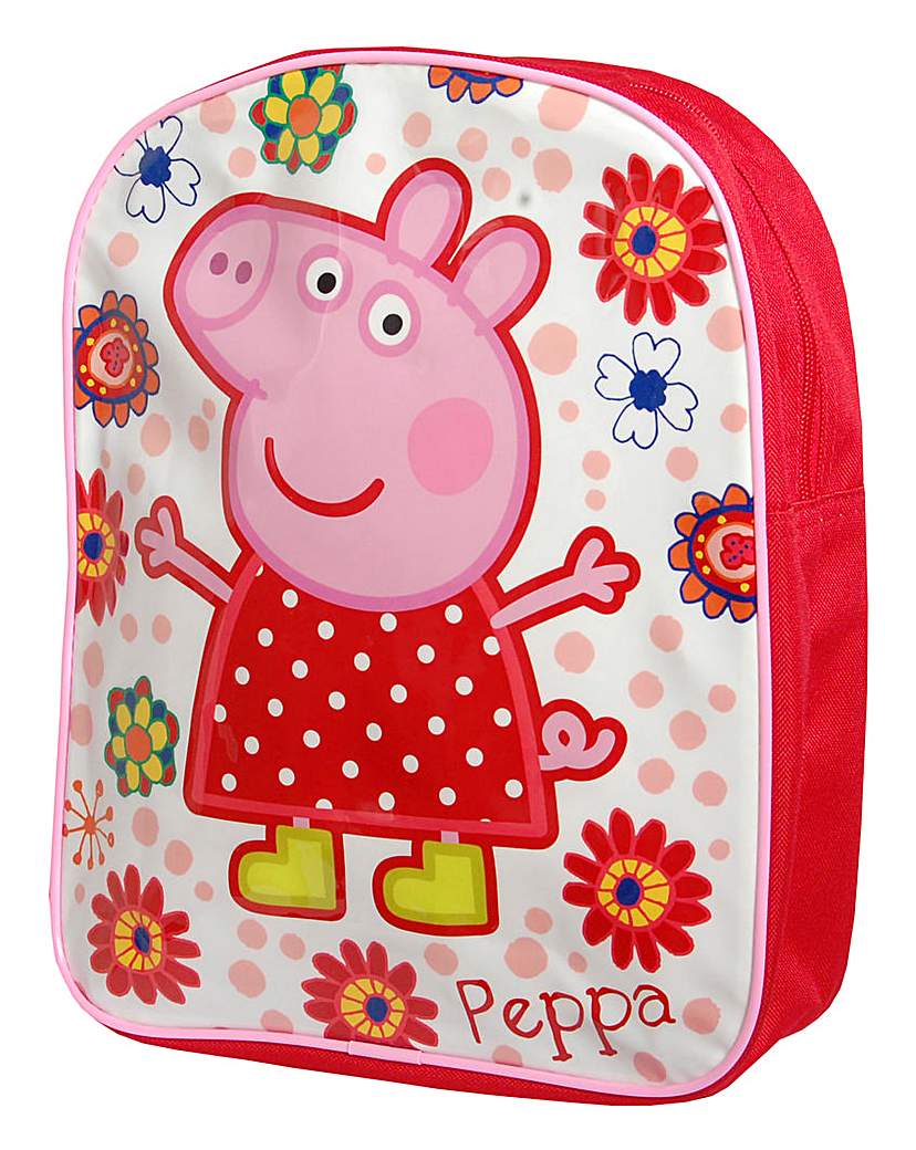 Personalised Peppa Pig Backpack Personalised Peppa Pig Backpack