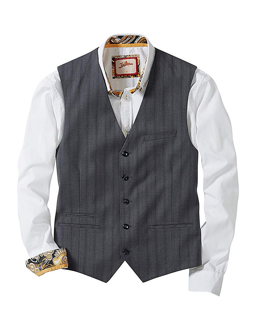 Joe Browns Subtle Stripe Waistcoat Joe Browns Subtle Stripe Waistcoat