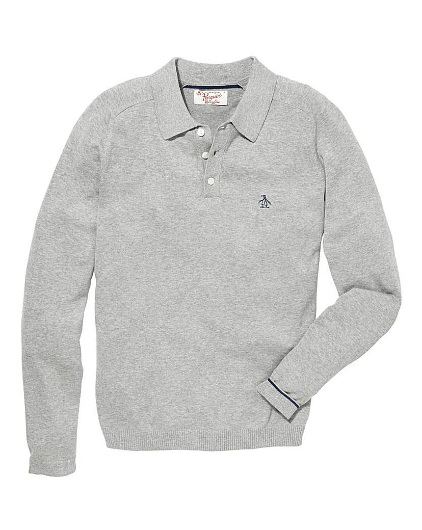 Penguin Long Sleeve Knitted Top Reg Penguin Long Sleeve Knitted Top Reg