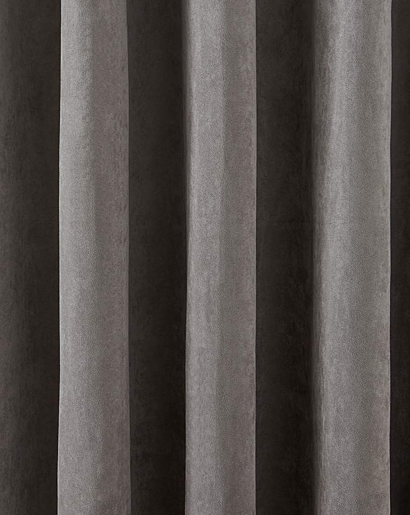 Faux Suede Eyelet Lined Curtains Faux Suede Eyelet Lined Curtains