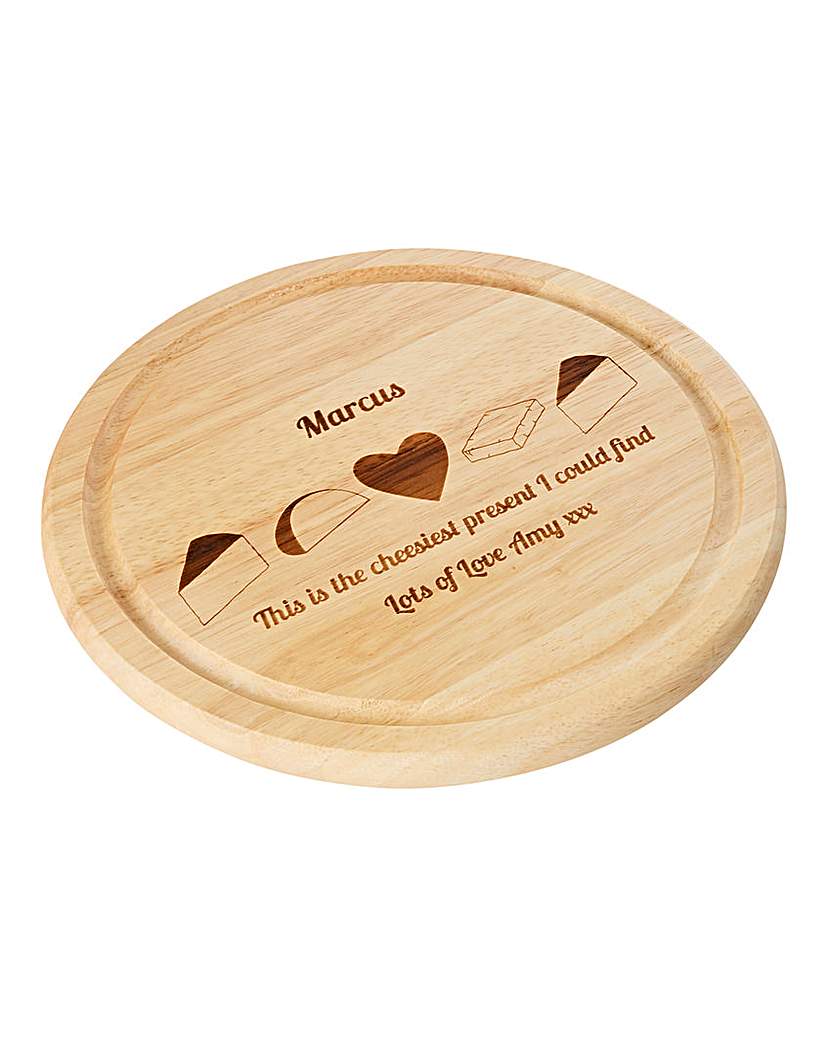Personalised Cheesiest Cheese Board Personalised Cheesiest Cheese Board