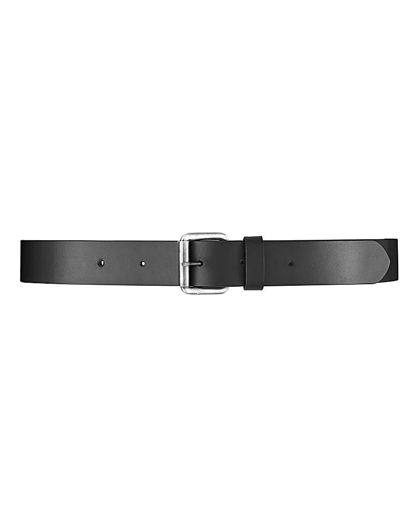 Black Leather Jeans Belt Black Leather Jeans Belt