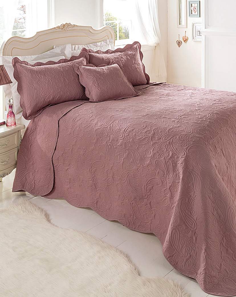 Bliss Embossed Throwover Set Bliss Embossed Throwover Set