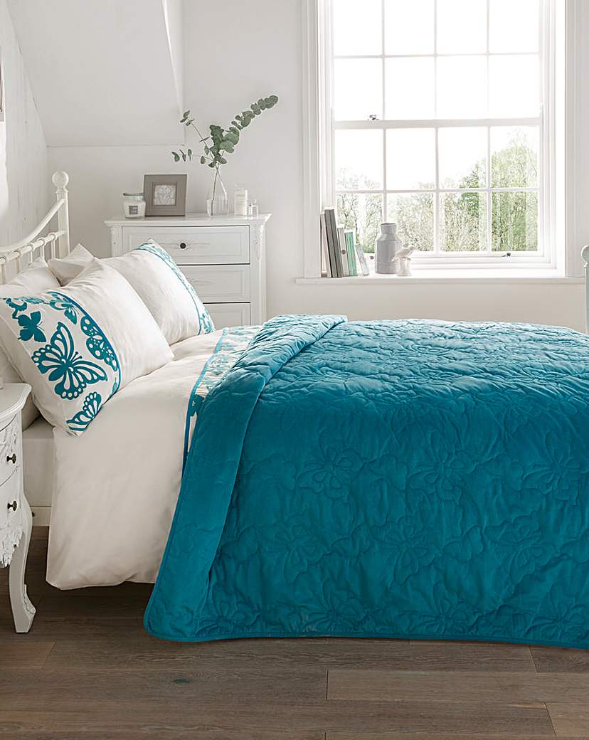 Velvet Quilted Throwover Velvet Quilted Throwover