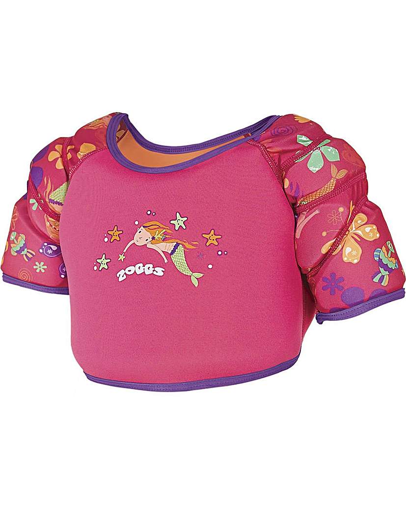 Zoggs Mermaid Flower Water Wing Vest Zoggs Mermaid Flower Water Wing Vest