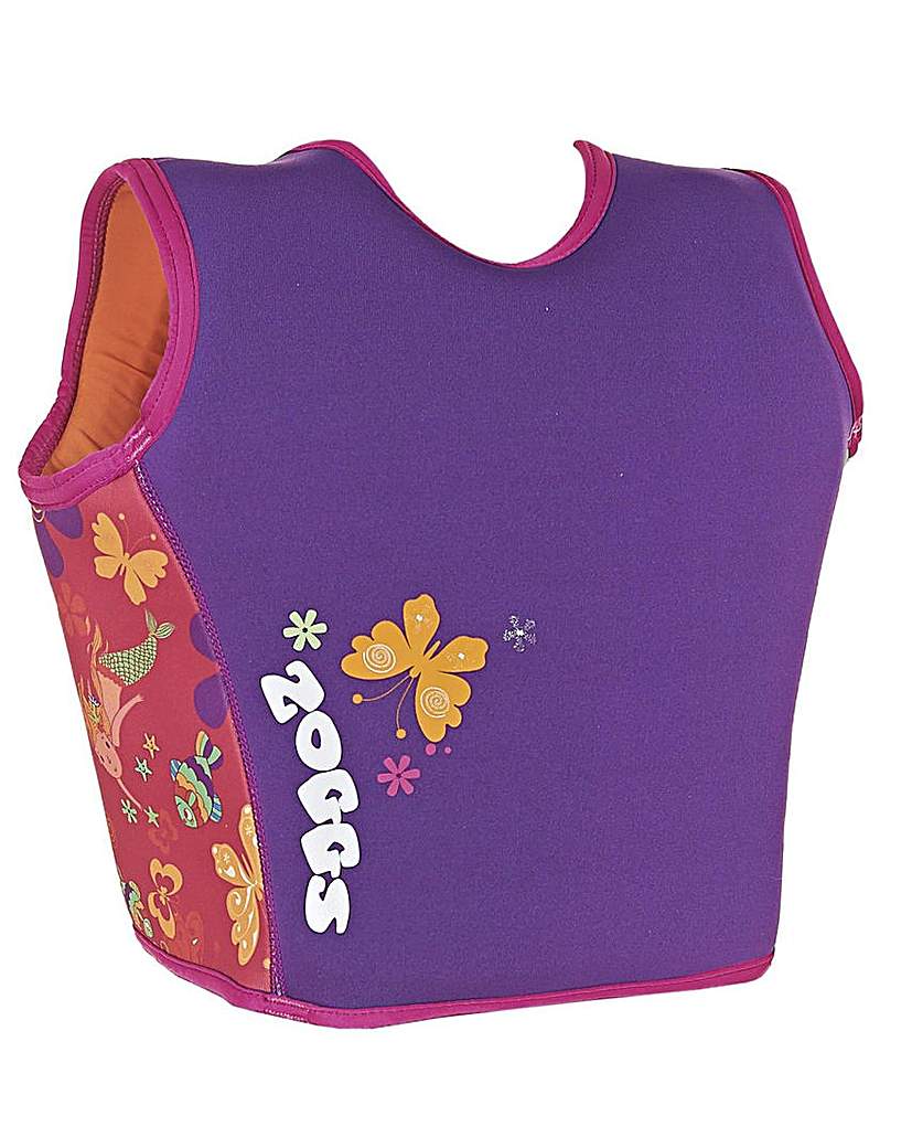 Zoggs Mermaid Flower Swim Jacket Zoggs Mermaid Flower Swim Jacket