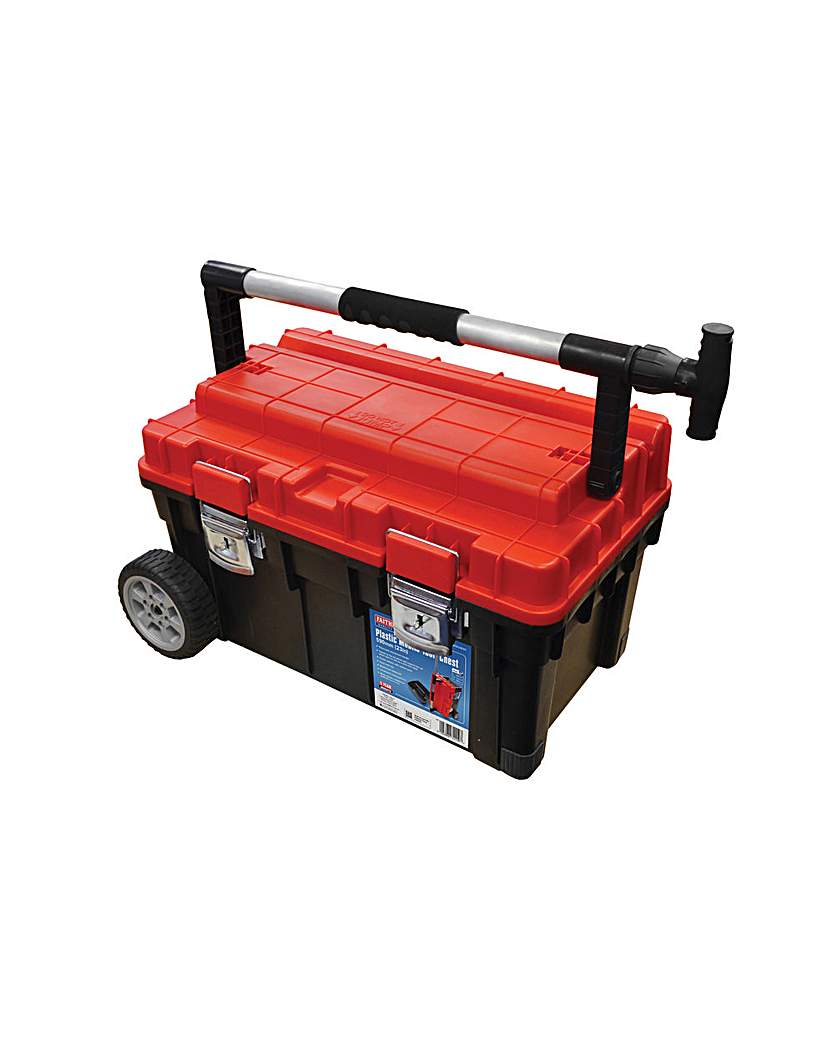 Plastic Toolbox 23in Mobile Vault Plastic Toolbox 23in Mobile Vault