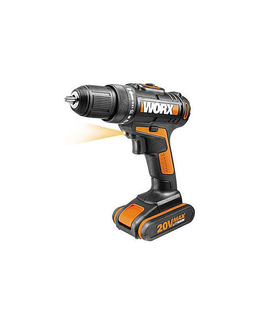 Worx Drill Driver with 2 Batteries Worx Drill Driver with 2 Batteries