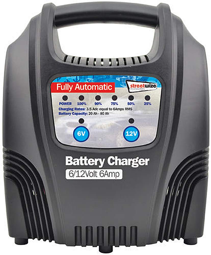 6 Amp LED Automatic Battery Charger 6 Amp LED Automatic Battery Charger