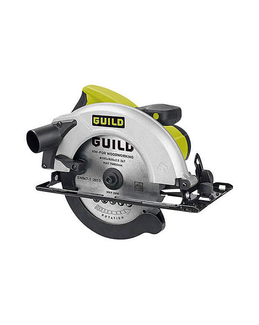 Guild 185mm Circular Saw - 1400W. Guild 185mm Circular Saw - 1400W.